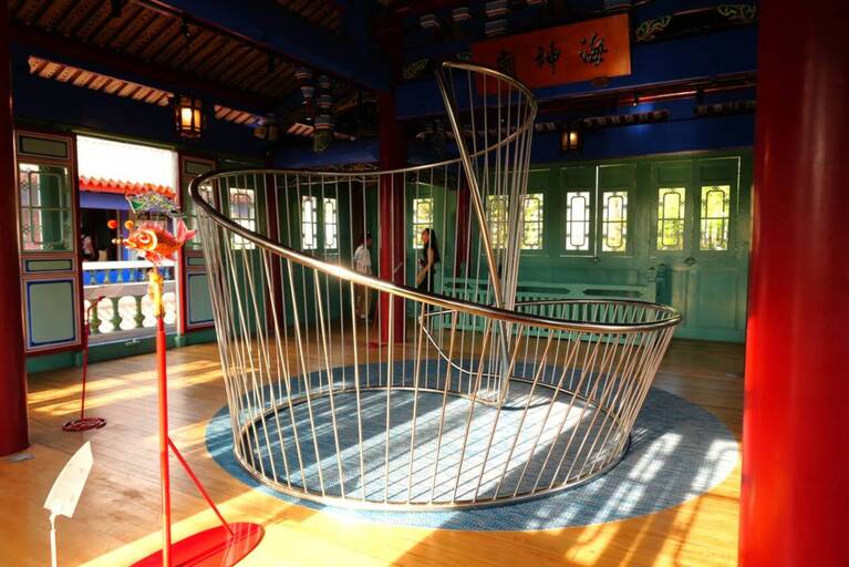 台南赤嵌樓古蹟三展示空間完成配置