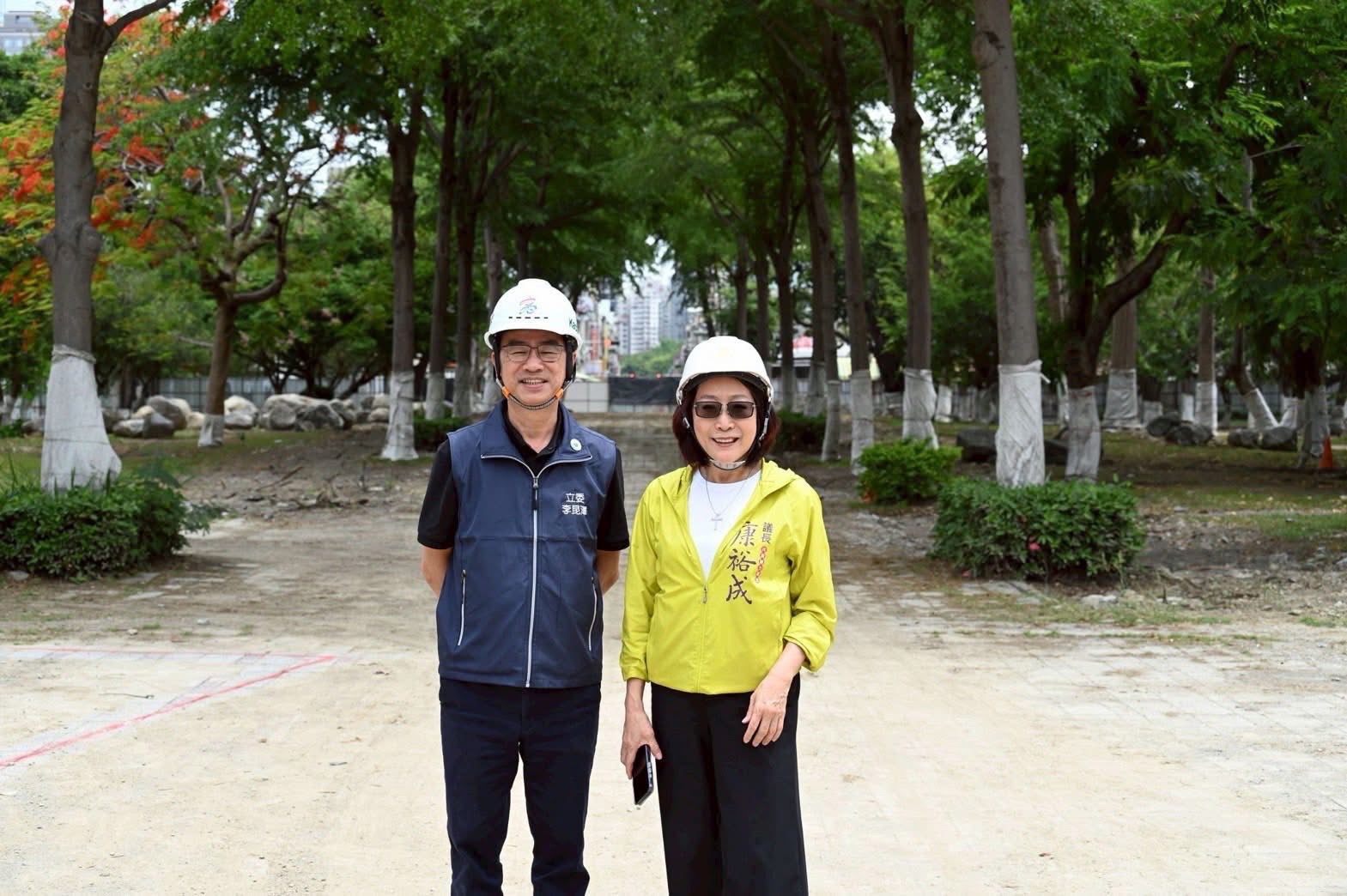 中央地方攜手爭取1.5億 康議長、李昆澤委員樂見三民公園20年後升級改造