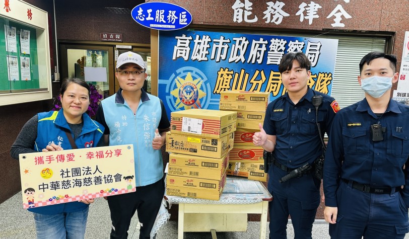 警消一家親 慈海寒冬送暖過好年