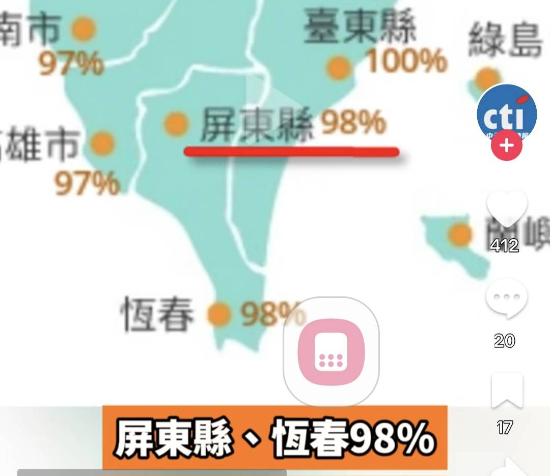  秋颱康芮颱風逼近 屏縣府籲農漁畜做好防颱準備