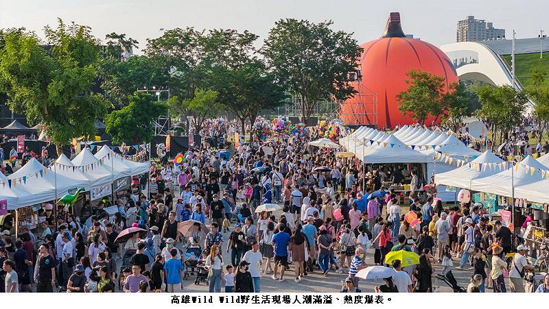「2025高雄Wild Wild野生活」X「高雄萬聖節」雙活動加持吸引60萬人次