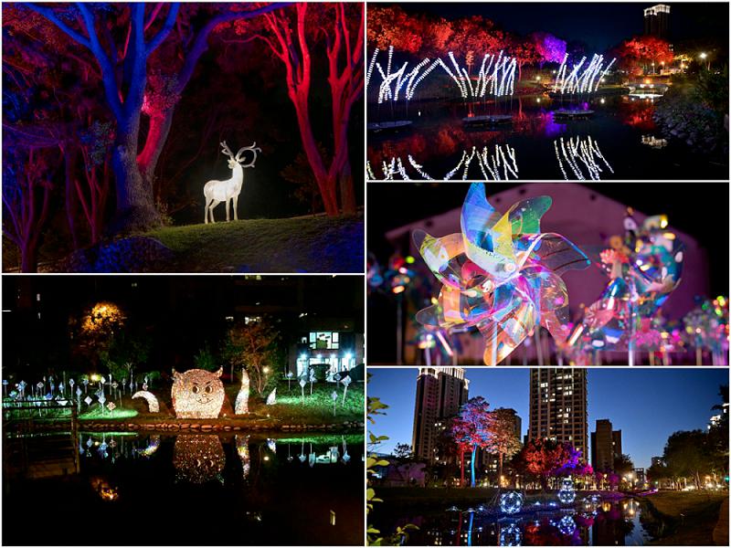 2025東興圳光藝節12/13點燈開幕        展出8組藝術團隊的光藝術裝置