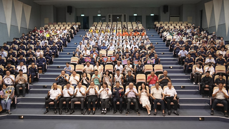 歡慶115年警察節  嘉市警舉辦慶祝大會 感謝守護城市安全