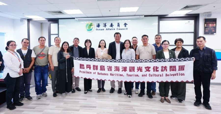 菲律賓巴丹群島代表團拜會海委會 以人文繪出新航路 開啟臺菲友好新里程