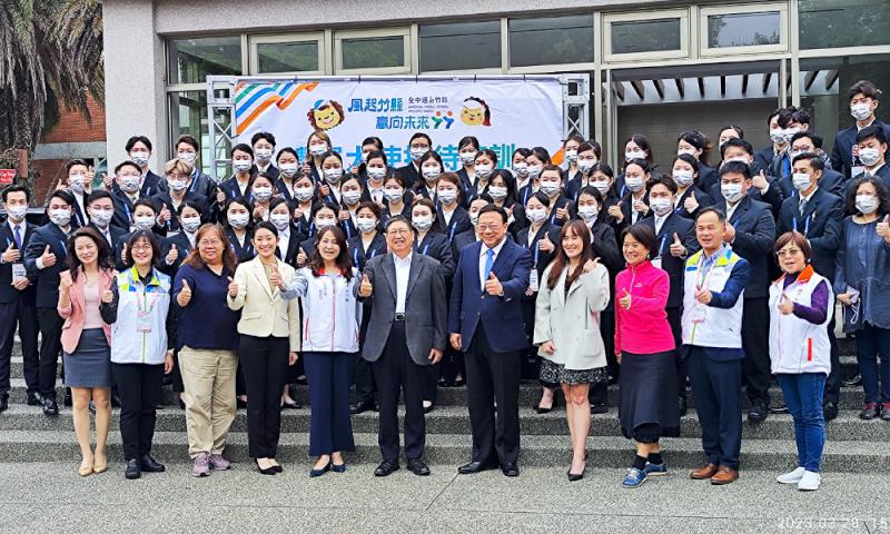 全中運倒數計時！楊文科視察禮賓大使培訓成果   勉勵用最完美姿態迎接盛宴