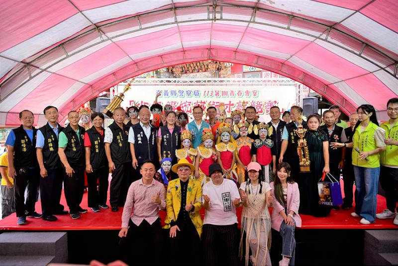 嘉義縣傳統藝術辦競賽 少年薪傳展才華