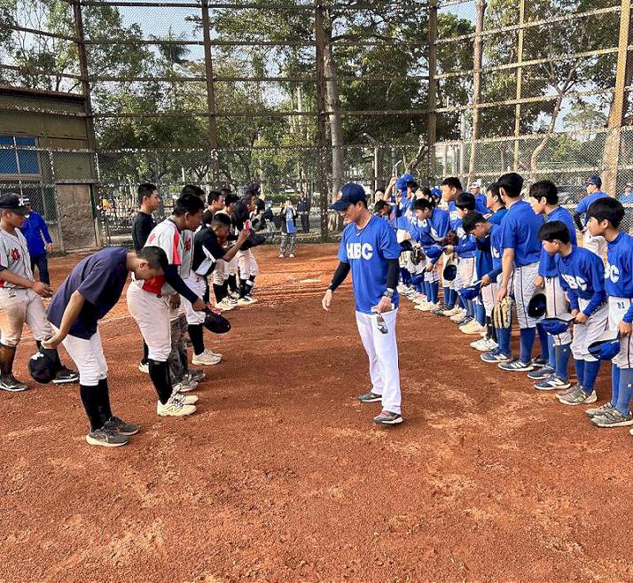 韓國HBC青少棒pk屏東鶴聲國中棒球隊