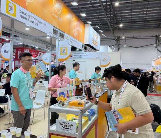 台南參加新加坡食品展農產訂單破3億