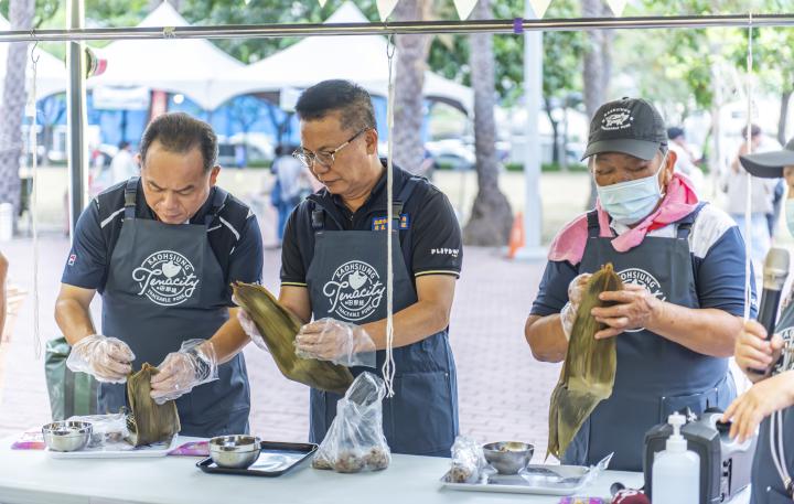 高市農業局攜手田寮區農會合辦「粽夏好食光-履歷豬肉包粽體驗趣」
