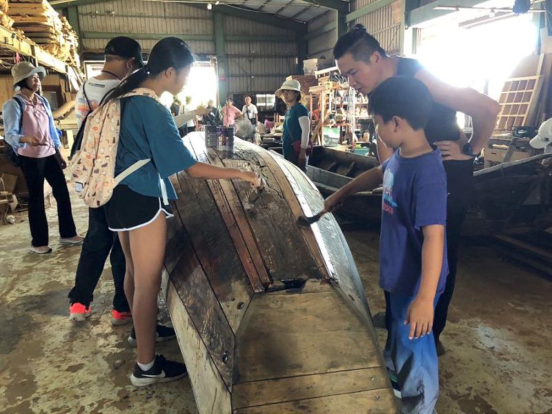 海洋委員會助力舟船技藝復振　 蘭陽博物館工作坊串聯海岸人文及舟船修造技藝