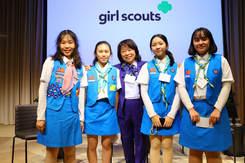 嘉義市長黃敏惠促成台美女童軍交流 STEM教育驚艷國際舞台