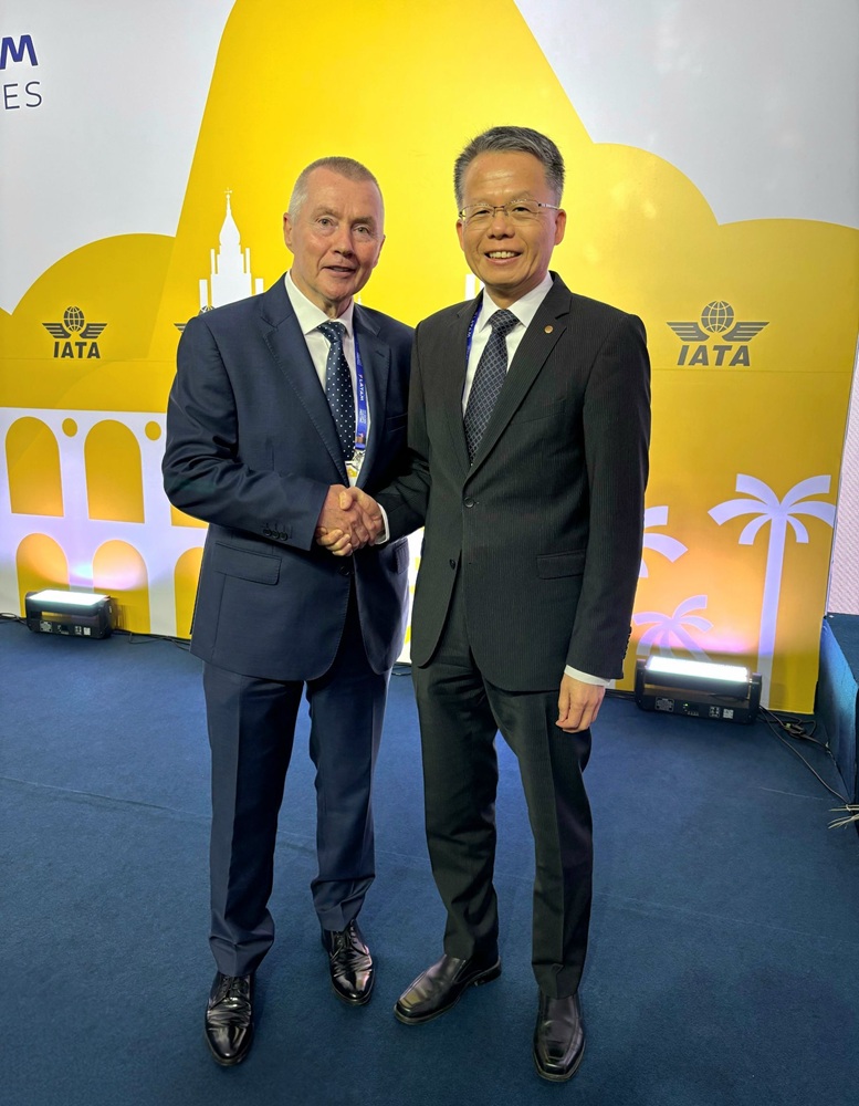 長榮航空孫嘉明總經理擔任IATA理事會之首位台籍理事