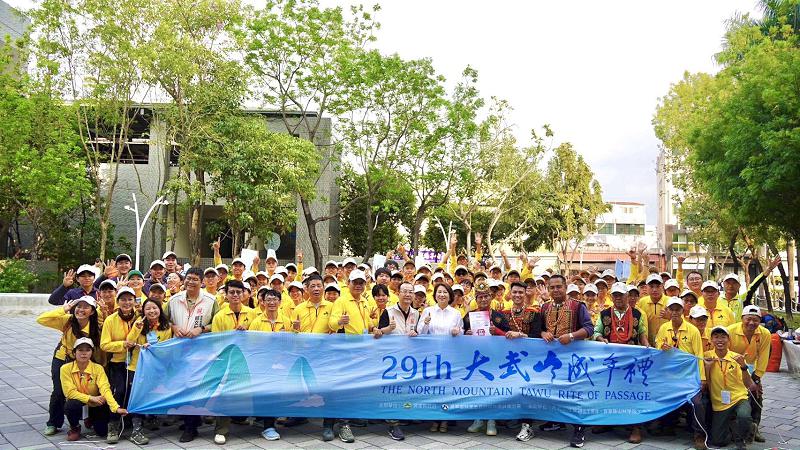 第29屆大武山成年禮再迎58名勇者