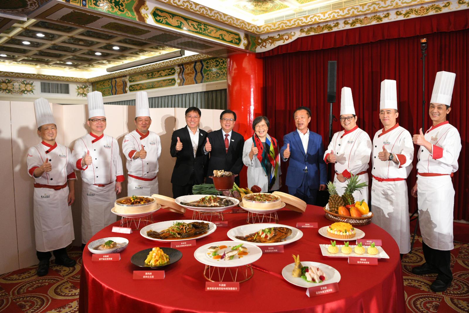 「臺灣鰻好的‧圓山領鮮」 國產農漁產品躍上五星餐桌