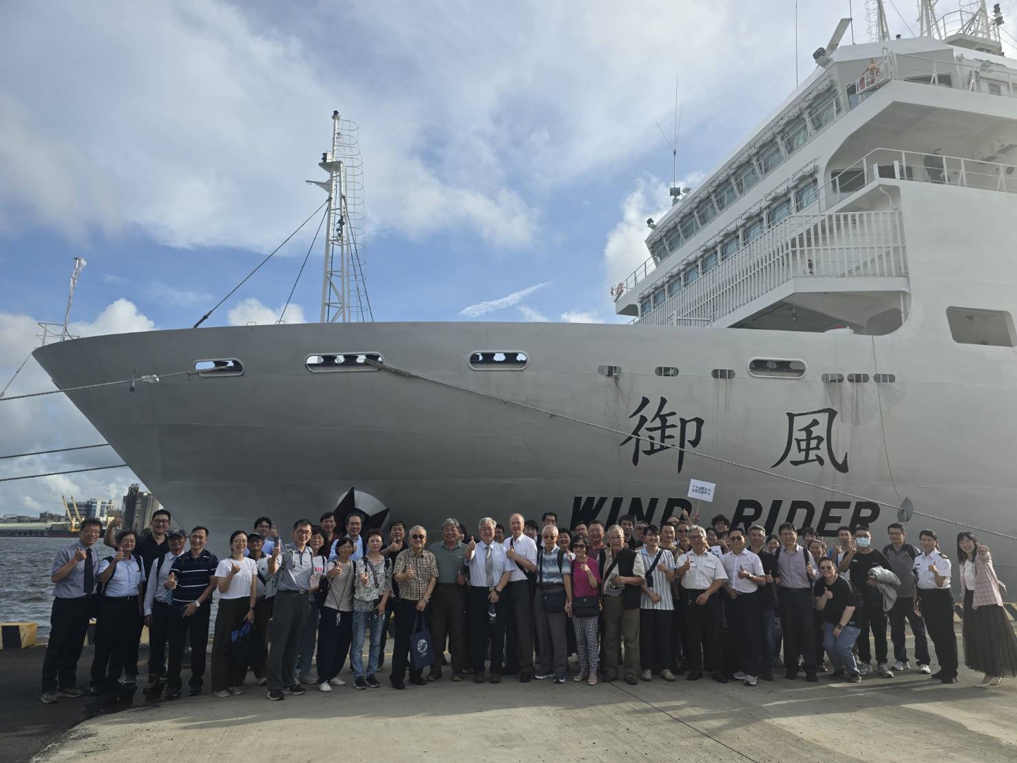 高科大航海節登場　御風實習船串聯產官學研共探輪機科技與綠色航運新未來