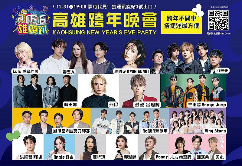 迎接2026高雄跨年 陳其邁指示強化交通運輸指引 確保民眾安心跨年、順利散場