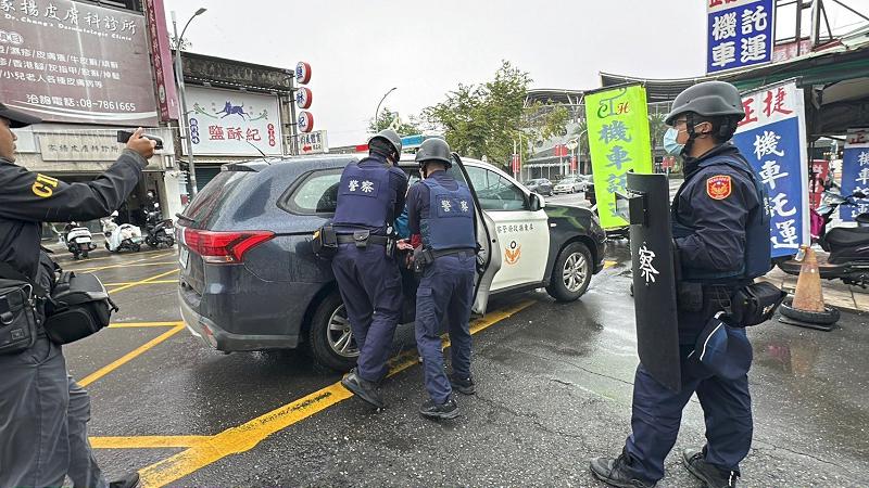 潮州警舉辦防搶演練 提升金融機構應變能力