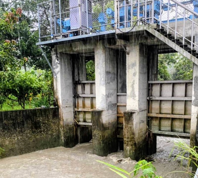 極端豪雨致美濃局部積淹水  農水署高管處啟動應變全力協助地方排水