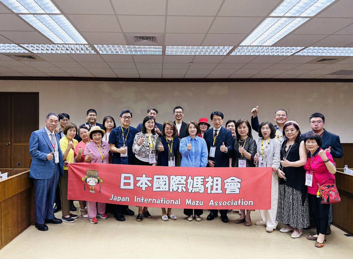 日本國際媽祖會拜訪屏東縣政府　深化宗教文化交流