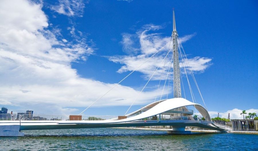 高雄港大港橋3月21、22日配合「2026大港開唱」活動暫停橋體旋轉