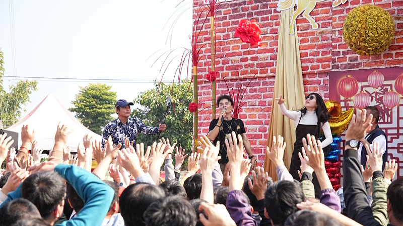 嘉義大福興宮月老祖廟拋繡球活動隆重登場