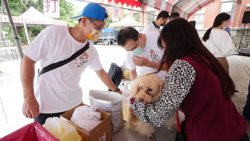 竹縣動保所狂犬病疫苗10/10免費打    現場可免費完成寵物登記、晶片植入