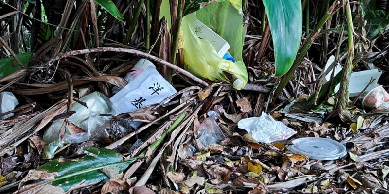 竹南大埔垃圾隨手丟    髒亂現象何時休