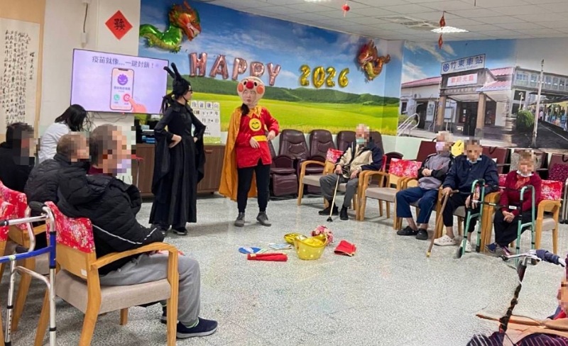 守護健康迎新春　北榮新竹分院舉辦「藥」你「馬」上安康疫苗健康宣導活動