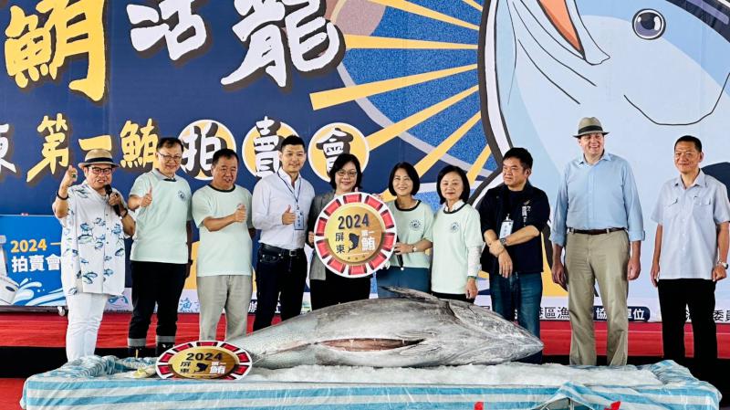 黑鮪季第一鮪拍賣會 單價總價破歷年紀錄310,0300