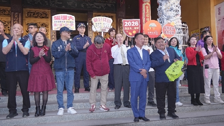 嘉義縣長翁章梁發紅包活動 中埔警局識詐出擊