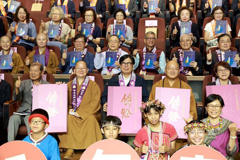 出席佛光山書展暨蔬博會開幕 陳其邁感謝佛光山致力推動環境永續