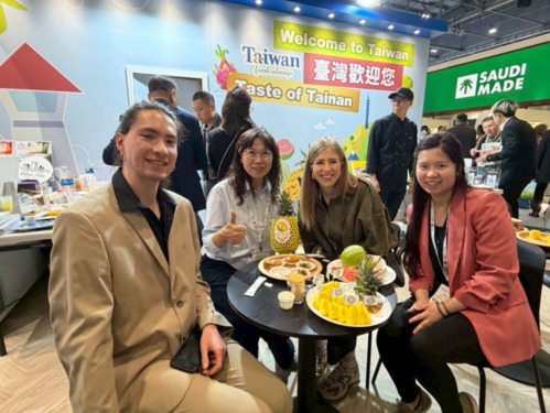 台南農產進軍英國食品展銷逾億元