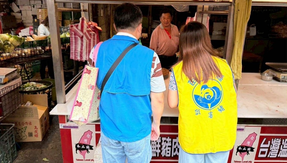 需求旺致拍賣價偏高　  苗栗縣府協調增量穩定豬價     讓攤商與民眾更安心