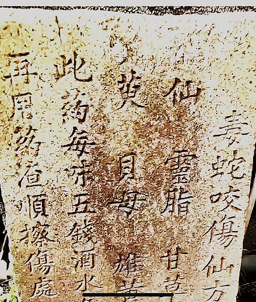 遭毒蛇咬傷 罕見藥方刻在石碑上