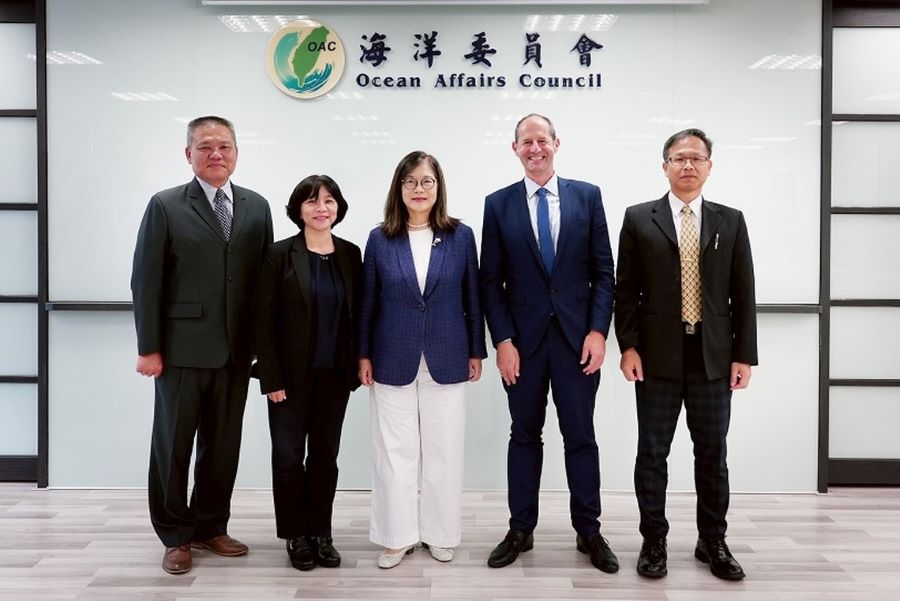歐洲經貿辦拜會海委會 管碧玲：深化臺歐合作　共創海洋安全與永續藍圖