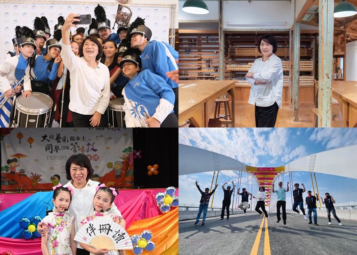 八大面向滿意度本島第一 嘉義市長黃敏惠再度榮獲五星市長肯定