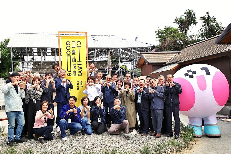 展覽現場搶先看 嘉義市長黃敏惠率隊視察「320+1城市博覽會」