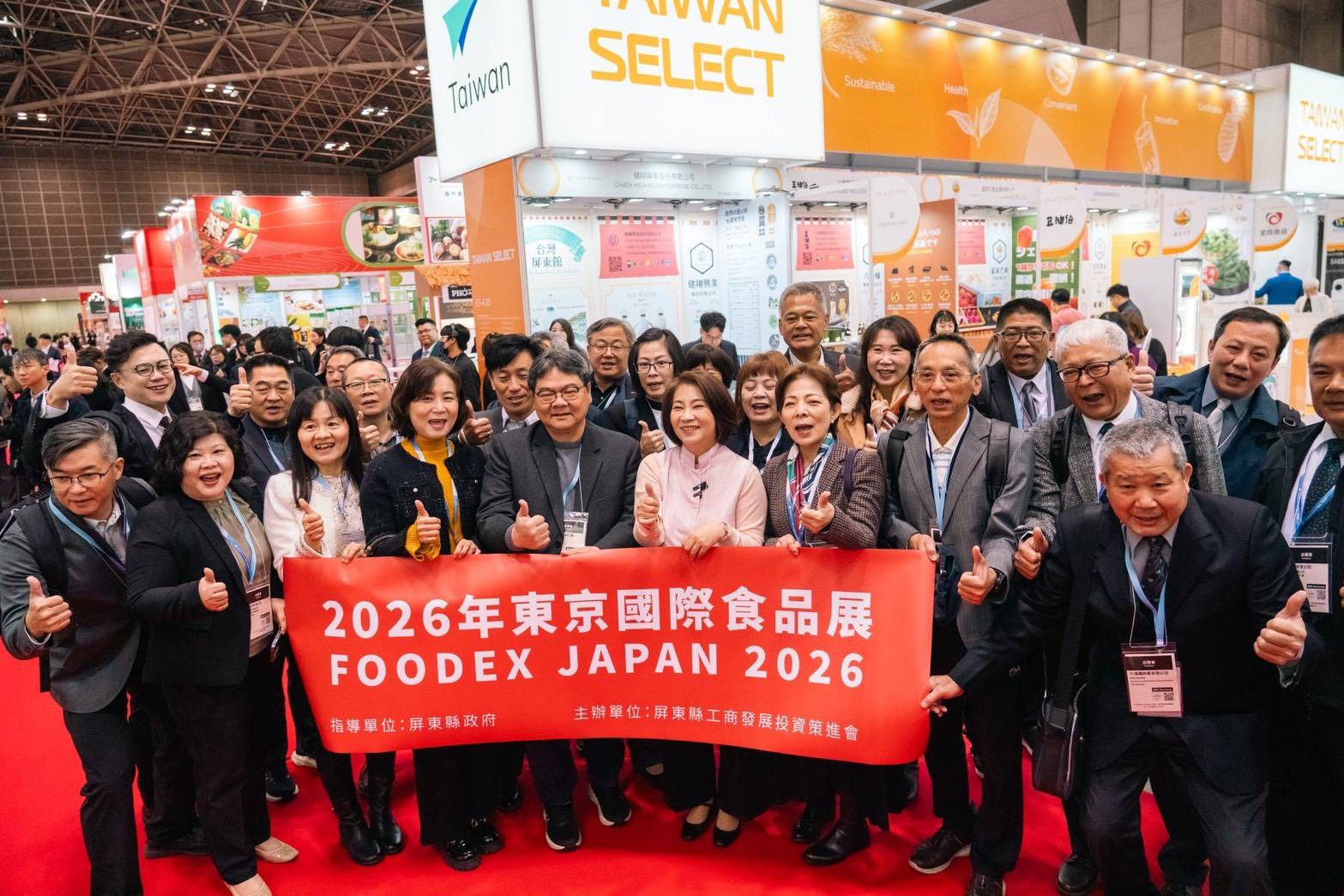 屏東隊連續4年前進東京食品展展現多元食力