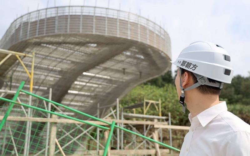 竹北「新月沙灣」耗資2000萬翻新           鄭朝方：打造大新竹最有質感濱海地標