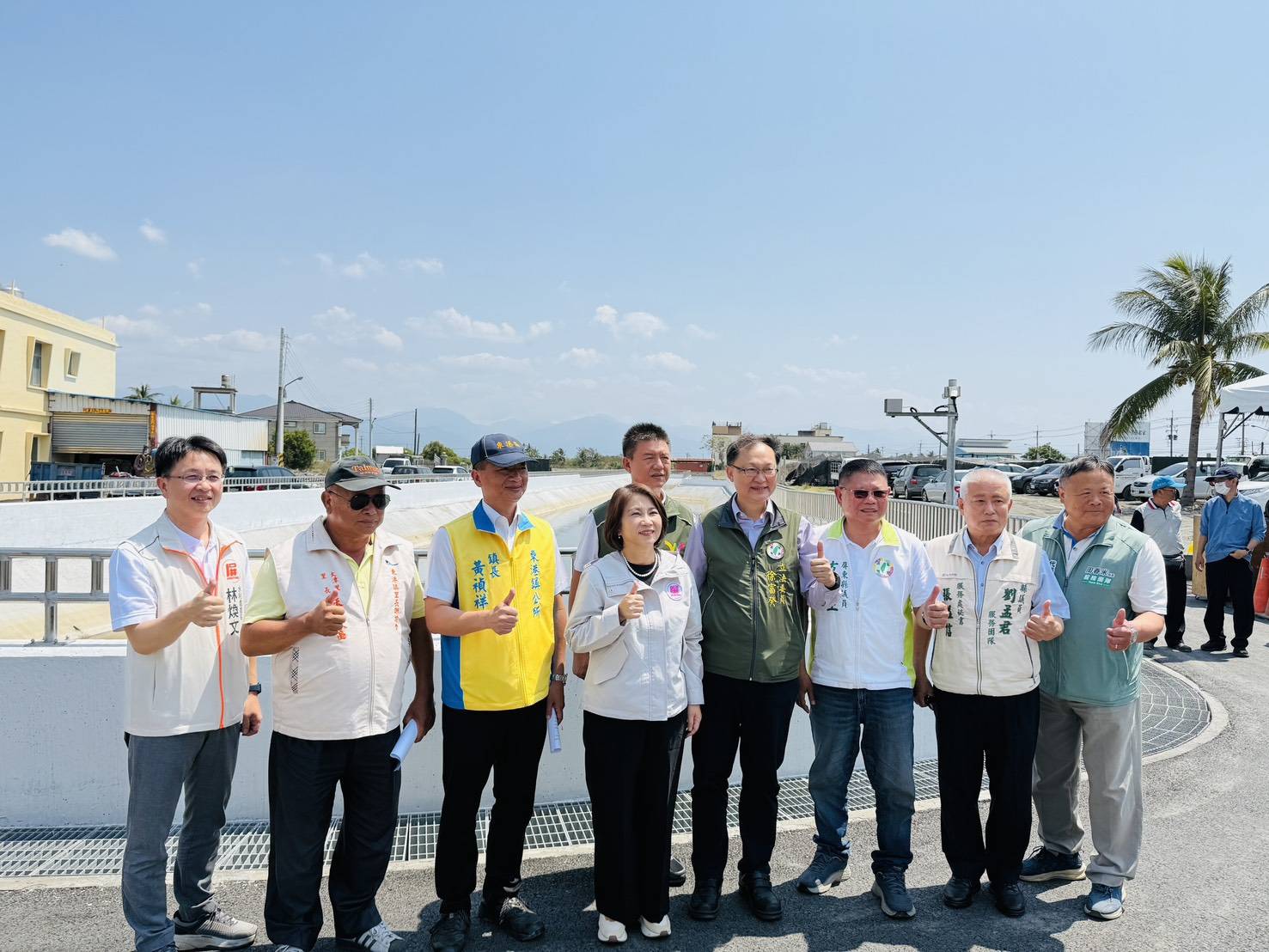 「東港鎮大潭社區排水改善工程(一工區)」完工啟用