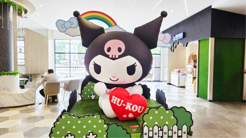 暑假親子出遊新選擇！「度咕夏日大冒險」南仁湖熱鬧登場 湖口服務區巨型酷洛米首登場 成為最萌打卡點