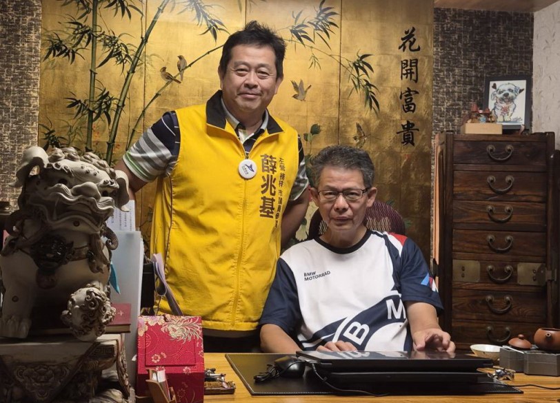 薛兆基拜會郭豐仁請益托育政策　倡議建立完整保母支持體系