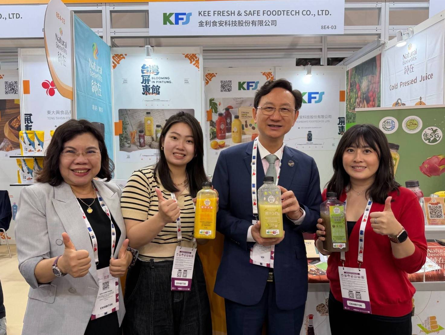  屏東美味登上國際舞台 新加坡食品展掀採購熱潮