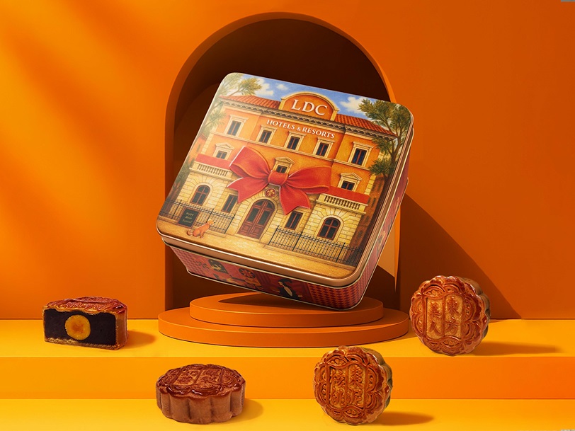 穿越時空獻祝福 文化底蘊與味蕾交織的藝術品 高雄翰品「雲朗月餅」限量預購中