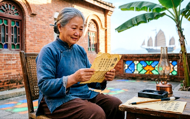 僑批承載半世紀思念        《給阿嬤的情書》以潮州鄉音訴說華人情義史詩
