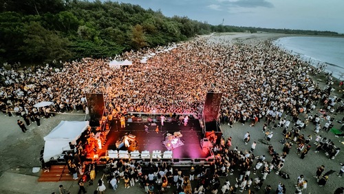 台南漁光島生活節逾10萬人音樂同樂