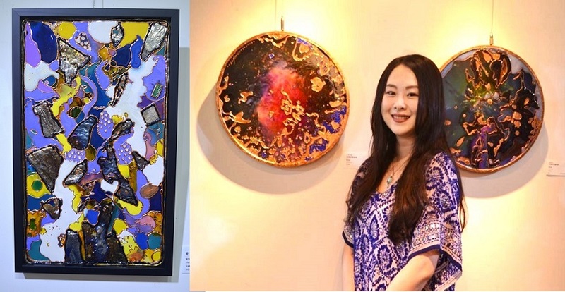 《謎樣的藍色》雙人展開展　濱村裕二與聖萱共創心靈與自然的幻境