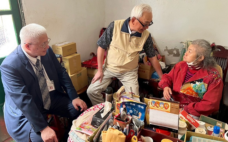 陳進廣視導新竹「安心御老」平台　    強化數位照護守護榮民眷安全