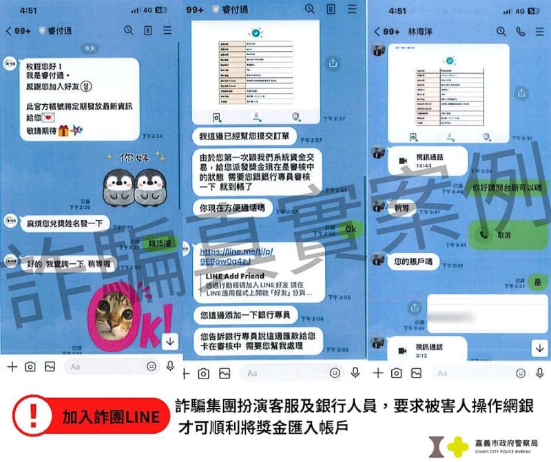 小心抽獎陷阱！ 以公益捐款為由 加入陌生客服再詐騙