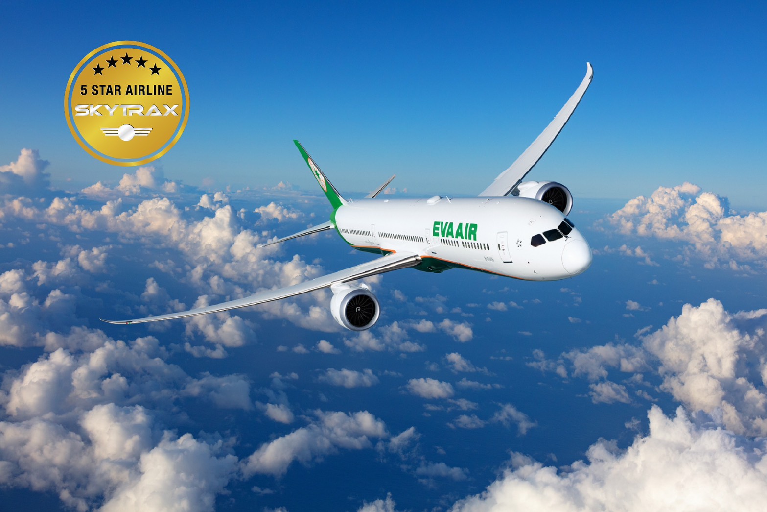 長榮航空連續11年榮獲SKYTRAX五星級航空肯定